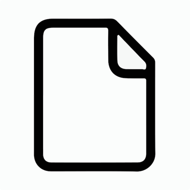 Ilustración del logotipo del icono del archivo de carpeta para ui
