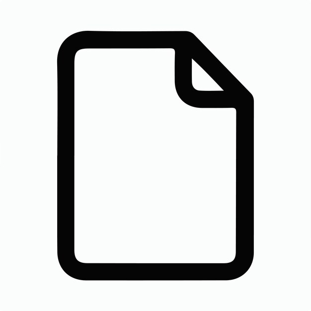 Ilustración del logotipo del icono del archivo de carpeta para ui