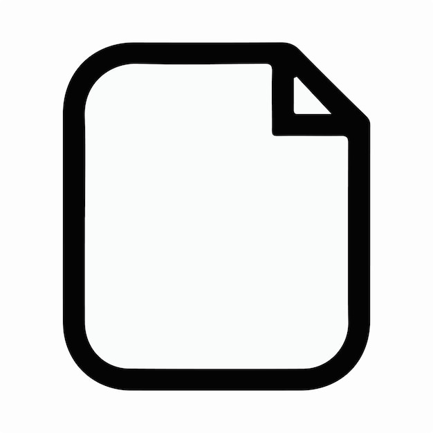 Ilustración del logotipo del icono del archivo de carpeta para ui