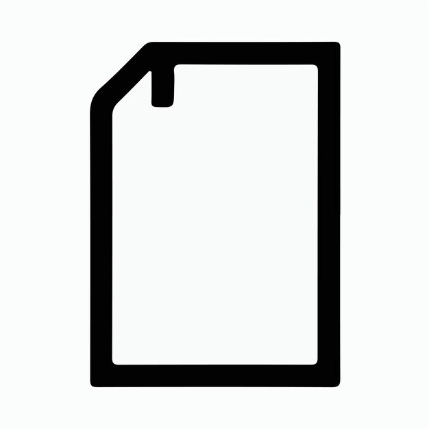 Ilustración del logotipo del icono del archivo de carpeta para ui
