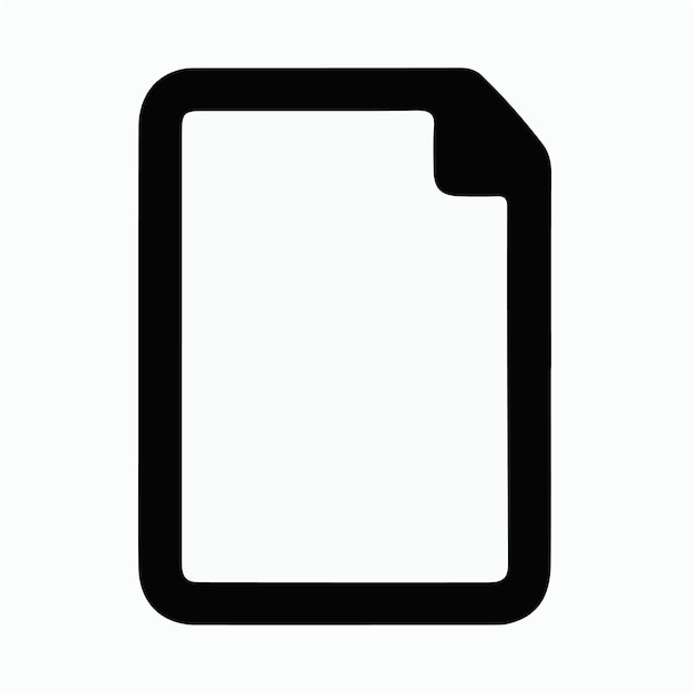 Ilustración del logotipo del icono del archivo de carpeta para ui