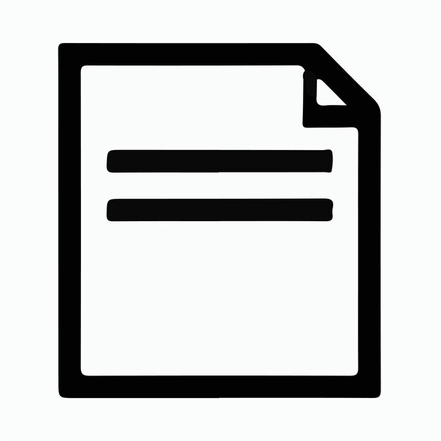 Ilustración del logotipo del icono del archivo de carpeta para ui