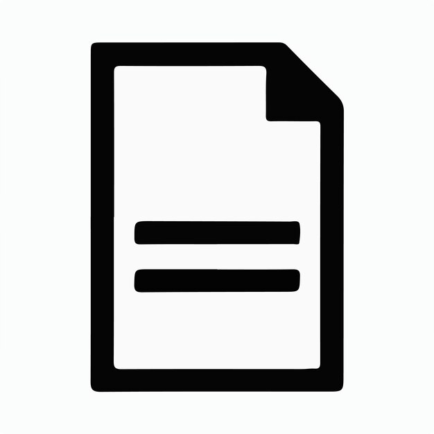 Ilustración del logotipo del icono del archivo de carpeta para ui