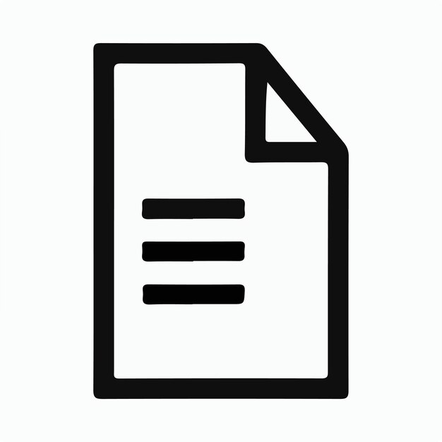 Ilustración del logotipo del icono del archivo de carpeta para ui