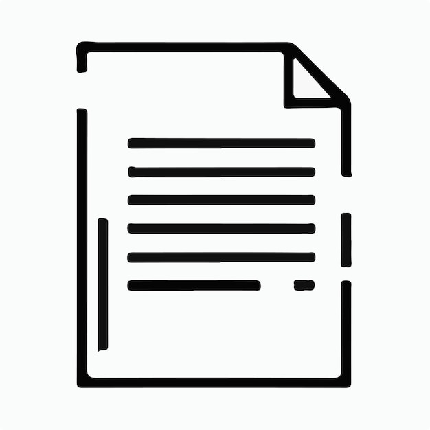 Ilustración del logotipo del icono del archivo de carpeta para ui