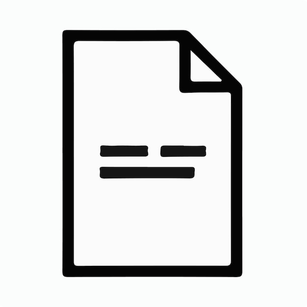 Ilustración del logotipo del icono del archivo de carpeta para ui