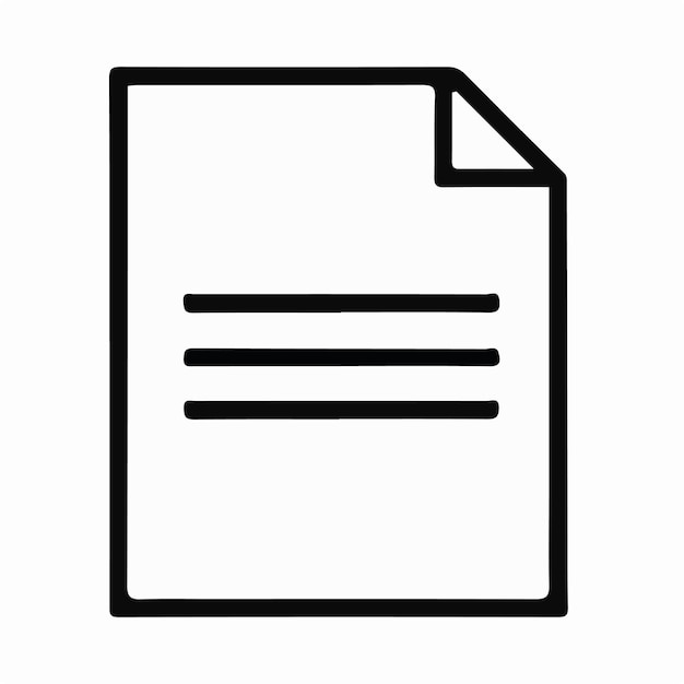 Ilustración del logotipo del icono del archivo de carpeta para ui