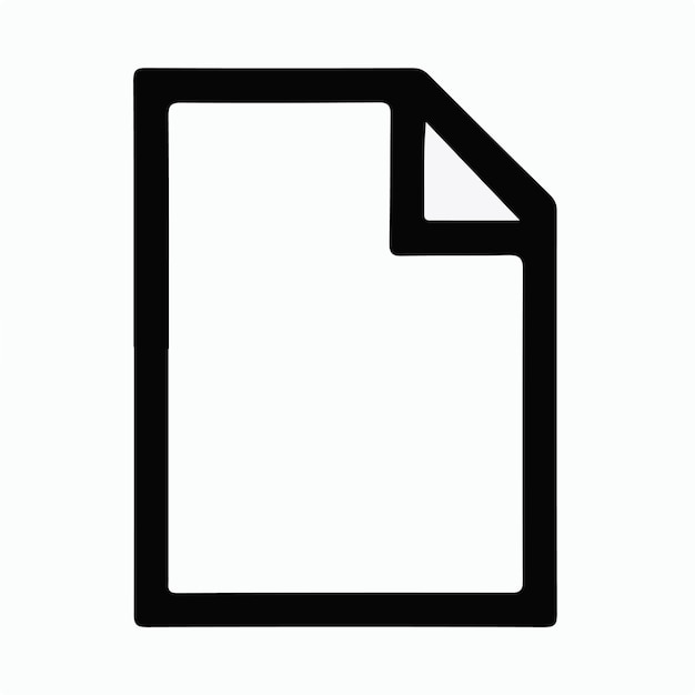 Ilustración del logotipo del icono del archivo de carpeta para ui