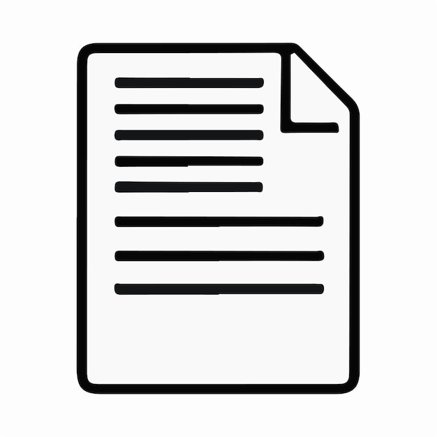 Ilustración del logotipo del icono del archivo de carpeta para ui