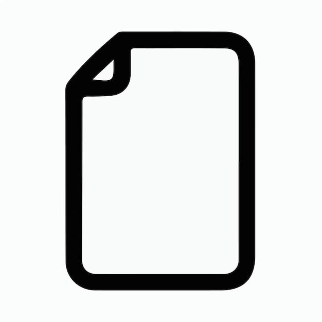Ilustración del logotipo del icono del archivo de carpeta para ui