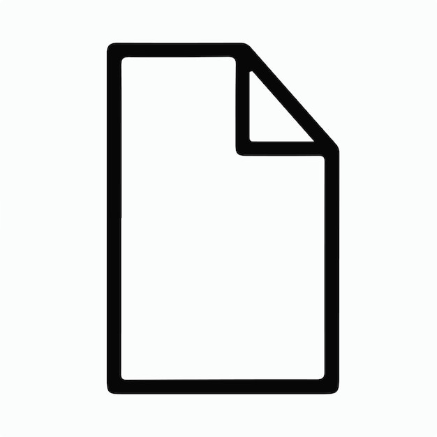 Ilustración del logotipo del icono del archivo de carpeta para ui