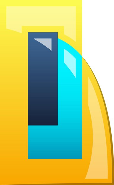 Ilustración de logotipo de línea cuadrada abstracta en estilo moderno y minimalista