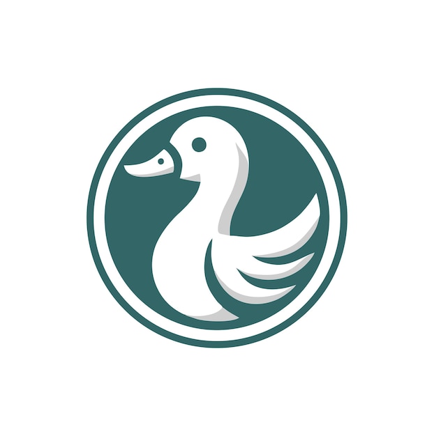 Ilustración del logotipo del pato