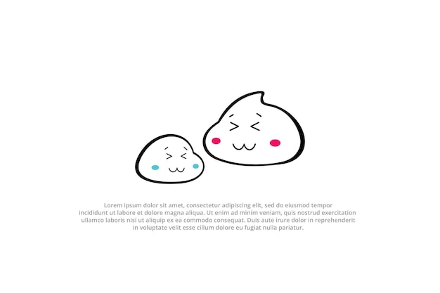 Ilustración del logotipo del personaje de Bun