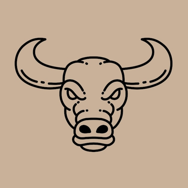 Ilustración de logotipo de silueta de animal es bueno para usar para necesidades de marca y así sucesivamente
