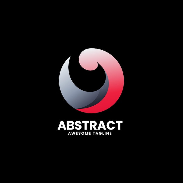 Ilustración de logotipo vectorial Abstracto Gradiente Estilo colorido