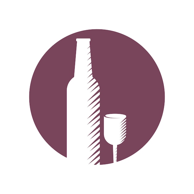 Ilustración del logotipo del vino