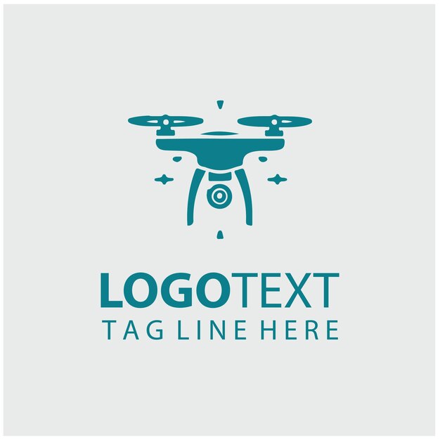 Ilustración de los logotipos de los drones
