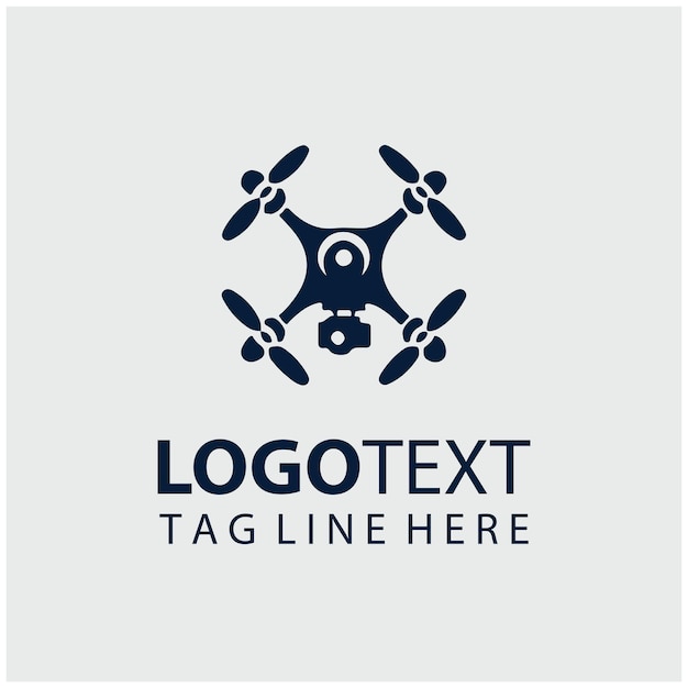 Ilustración de los logotipos de los drones