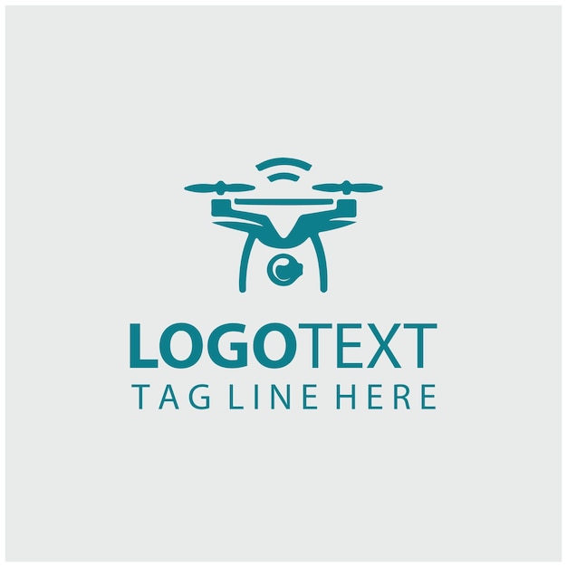 Ilustración de los logotipos de los drones