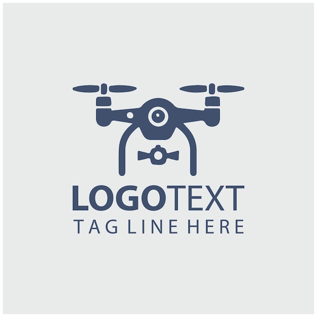 Ilustración de los logotipos de los drones