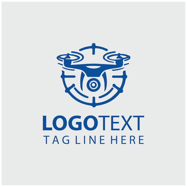 Ilustración de los logotipos de los drones