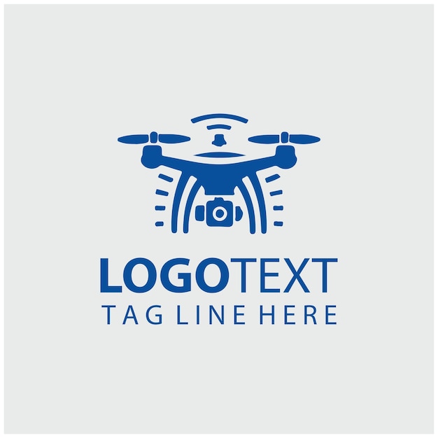 Ilustración de los logotipos de los drones