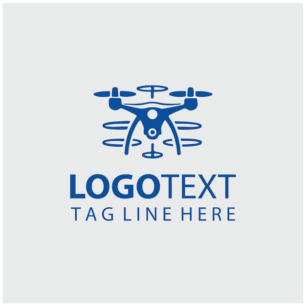 Ilustración de los logotipos de los drones
