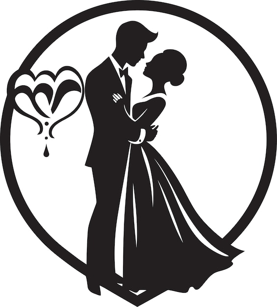 Vector ilustración del lugar de la boda en vectores