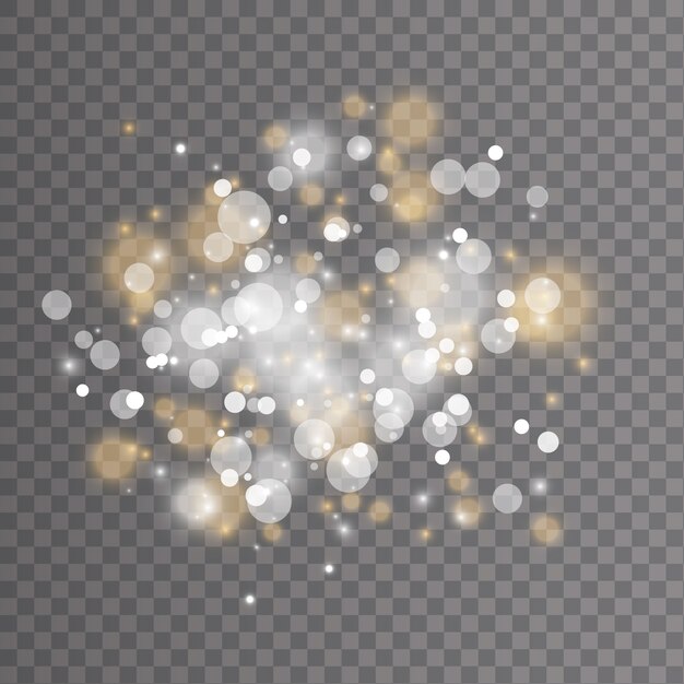 Ilustración de luz brillante