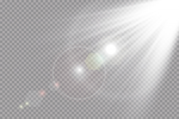 Ilustración de luz brillante