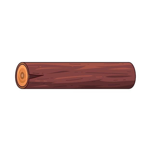 Ilustración de madera