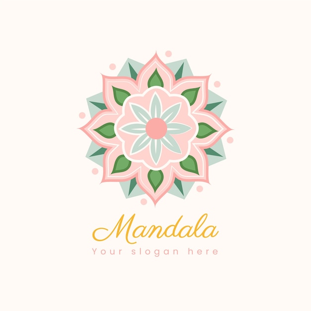 Ilustración de mandala dibujada a mano