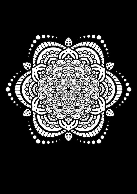 Ilustración de mandala