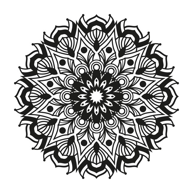 Ilustración de mandala