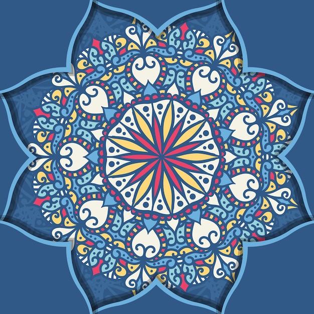 Ilustración de mandala