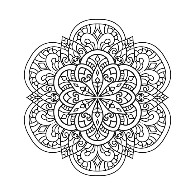 Ilustración de Mandala