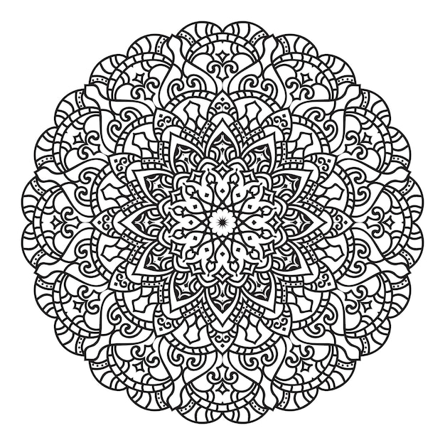 Ilustración de Mandala