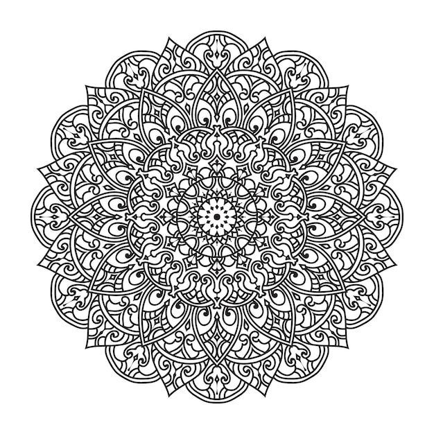 Ilustración de mandala