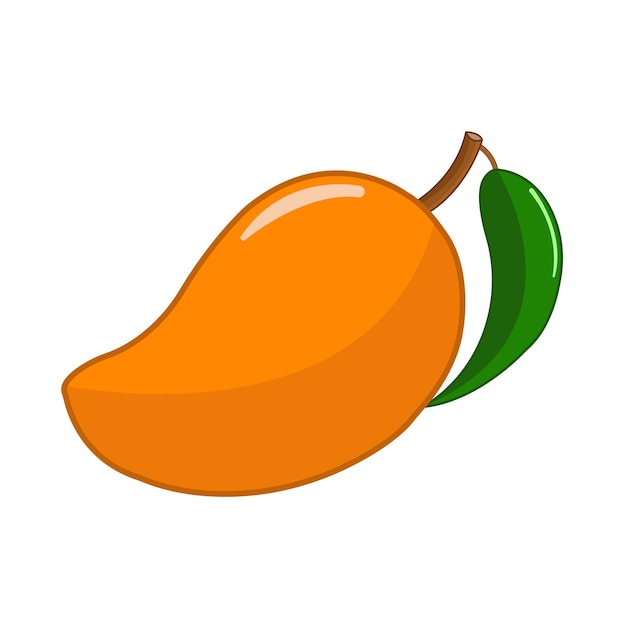 Vector ilustración, de, mango