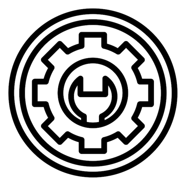 Ilustración de mantenimiento vectorial