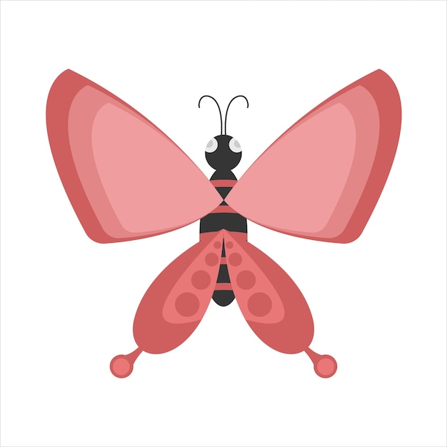 Ilustración de mariposa