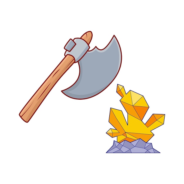 Ilustración de martillo