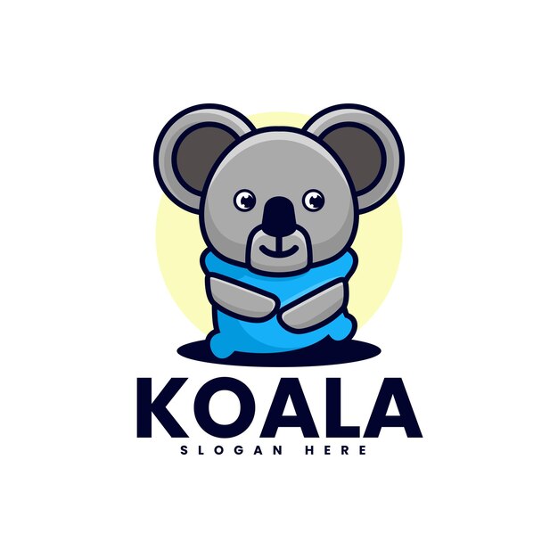 Ilustración de la mascota del koala