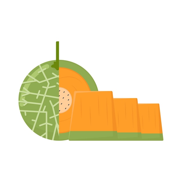 Ilustración del melón