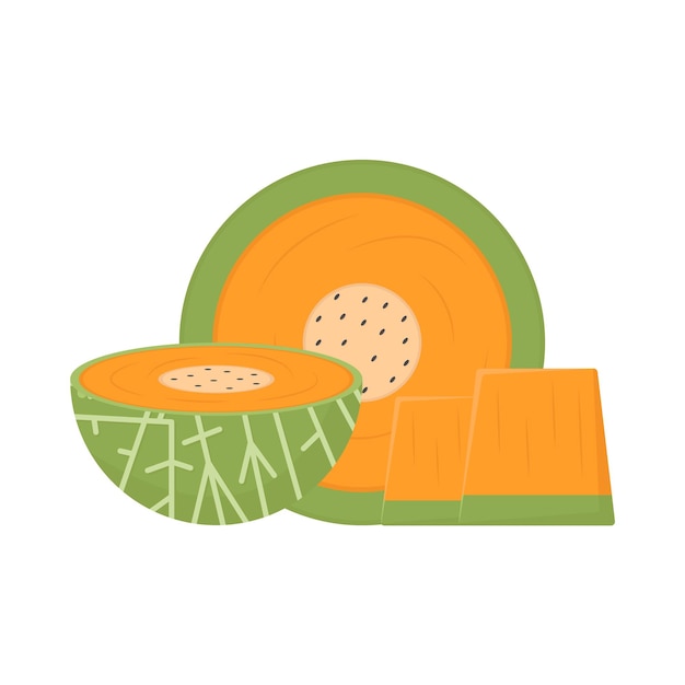 Ilustración del melón