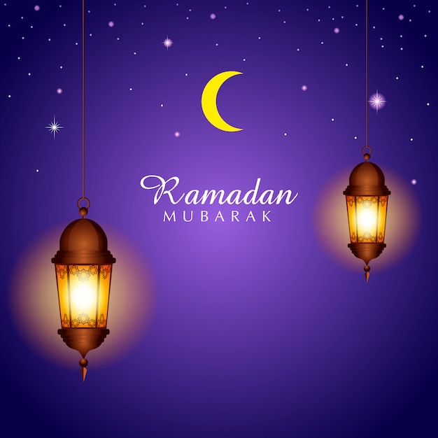 Ilustración para el mes de Ramadán.