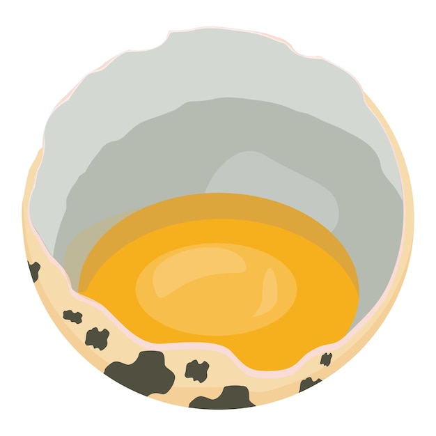 Ilustración minimalista de un huevo con el lado iluminado hacia arriba