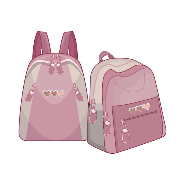 Vector ilustración de la mochila