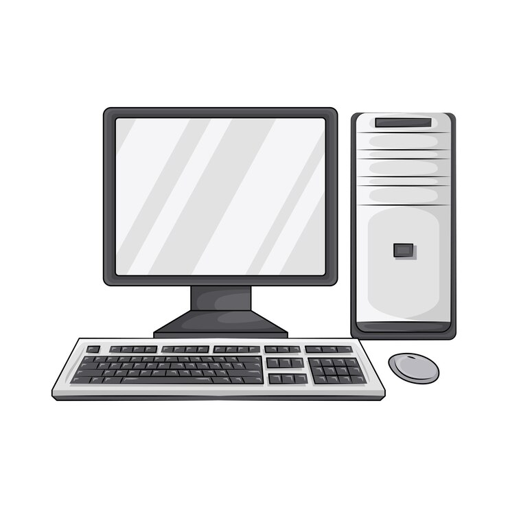 Vector ilustración del monitor